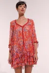 Poupette St Barth Poncho Nava In Pink