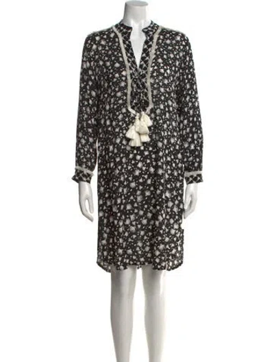 Pre-owned Poupette St Barth Printed Mini Dress In Multi