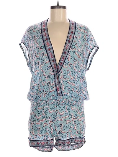 Pre-owned Poupette St Barth Romper In Blue