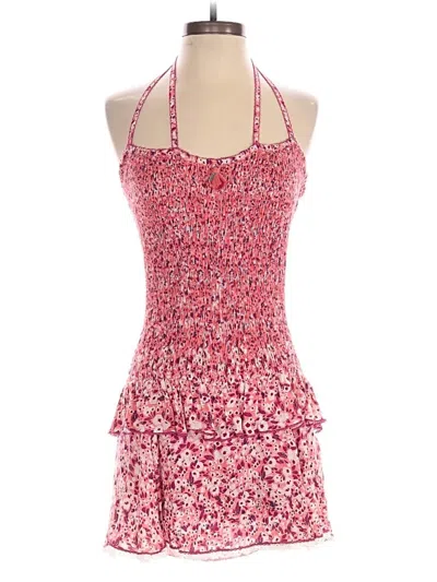 Pre-owned Poupette St Barth Romper In Pink