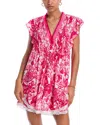 Poupette St Barth Sasha Mini Dress In Pink
