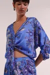 Poupette St Barth Shirt Azia In Blue