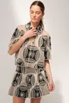 Poupette St Barth Shirt Java In Animal Print