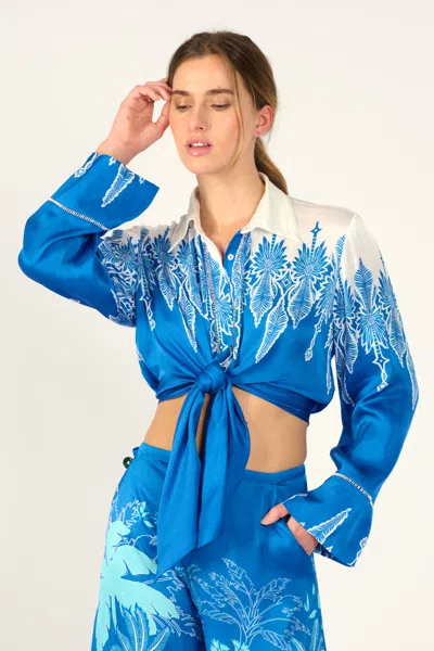 Poupette St Barth Shirt Sidonie In Blue