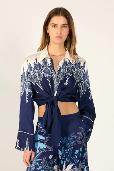 Poupette St Barth Shirt Sidonie In Blue