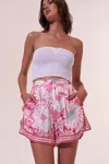Poupette St Barth Short Isabelle In Pink