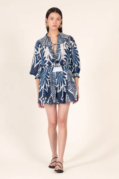 Poupette St Barth Short Jumpsuit Janna In Multi