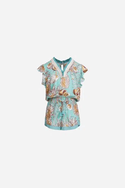 Poupette St Barth Short Jumpsuit Sasha For Girls