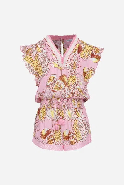 Poupette St Barth Short Jumpsuit Sasha For Girls