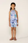 Poupette St Barth Short Thalia For Girls In Multi