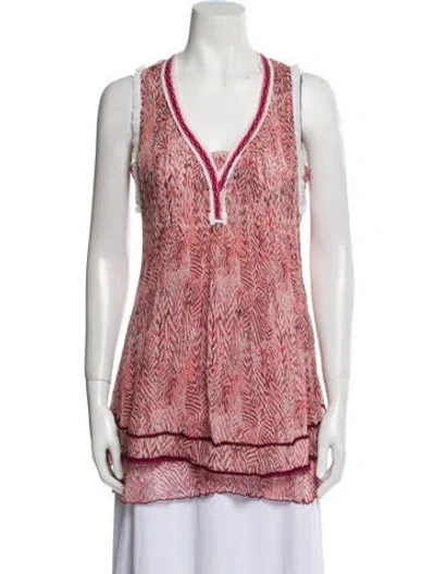 Pre-owned Poupette St Barth Silk Mini Dress In Multi