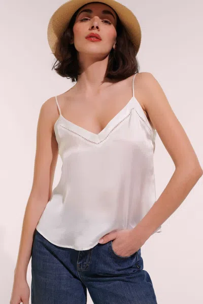 Poupette St Barth Singlet Laurie In White