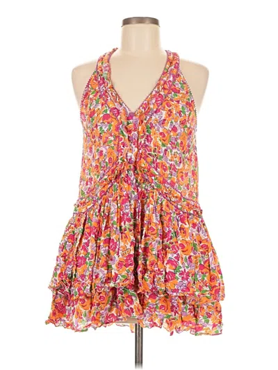 Pre-owned Poupette St Barth Sleeveless Blouse In Orange