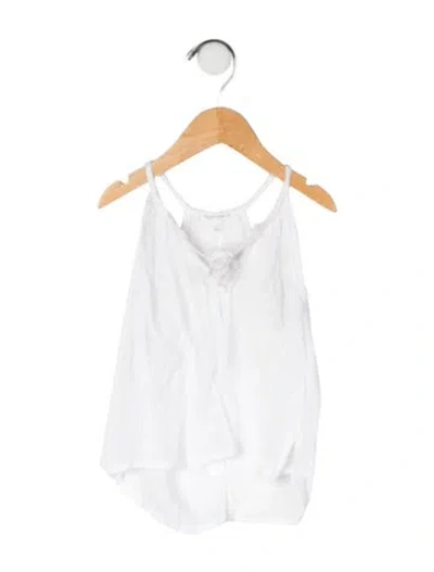 Pre-owned Poupette St Barth Babies' Sleeveless Top In White