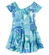 Poupette St Barth Soledad Smocked Printed Dress