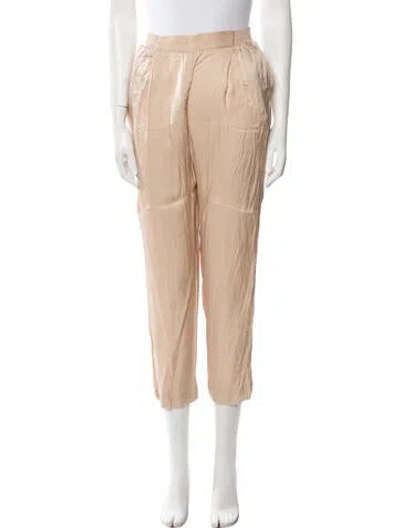 Pre-owned Poupette St Barth Straight Leg Pants In Neutral