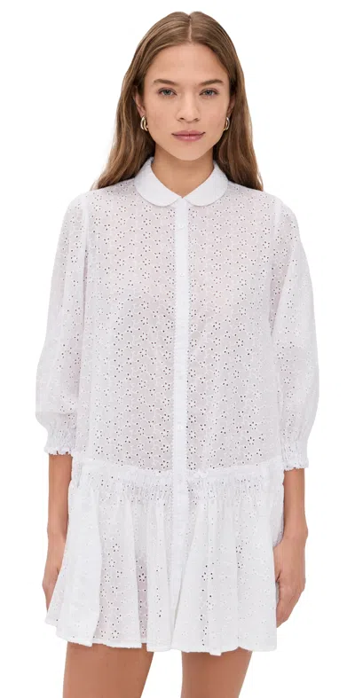 Poupette St Barth Tesorino Mini Dress White