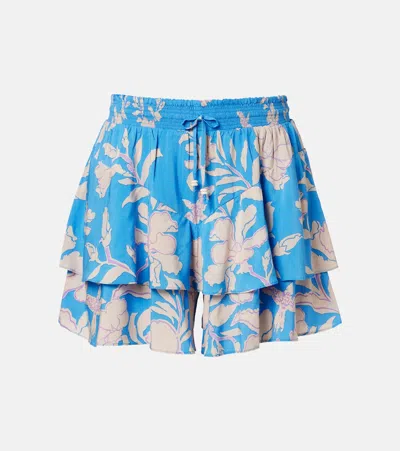 Poupette St Barth Thalia花卉短裤