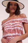 Poupette St Barth Top Alba In Multi
