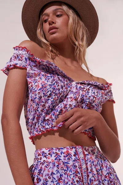 Poupette St Barth Top Alba In Multi