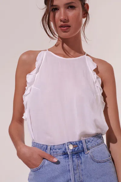 Poupette St Barth Top Alida In White