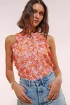 Poupette St Barth Top Alida In Pink