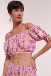 Poupette St Barth Top Bonny In Pink
