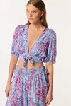 Poupette St Barth Top Celeste