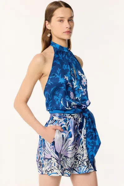 Poupette St Barth Top Clea In Blue