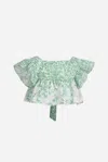 Poupette St Barth Top Cycas For Girls