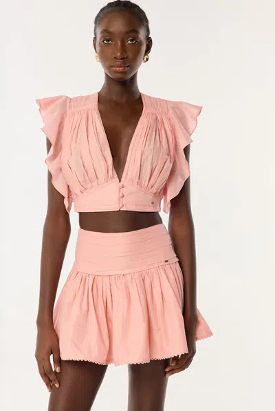 Poupette St Barth Top Kikka In Pink
