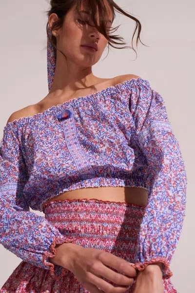 Poupette St Barth Top Nana In Purple