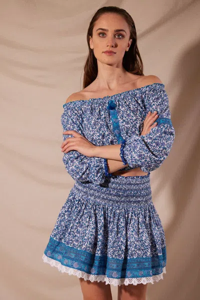 Poupette St Barth Top Nana In Blue