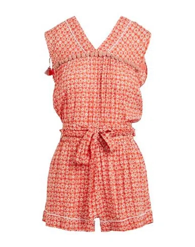 Poupette St Barth Woman Jumpsuit Pastel Pink Size S Viscose