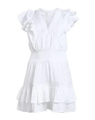 Poupette St Barth Woman Mini Dress White Size Xs Cotton
