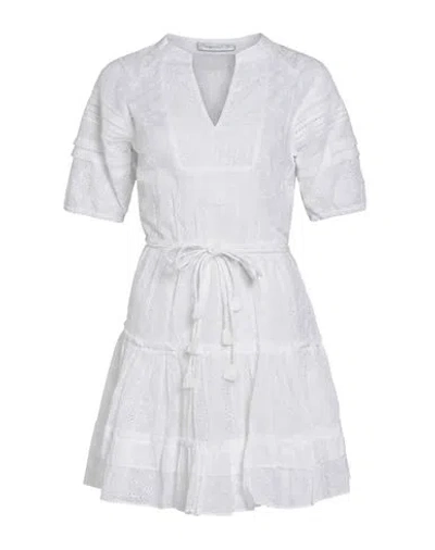 Poupette St Barth Woman Mini Dress White Size Xs Cotton