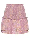 Poupette St Barth Mini Skirts In Purple