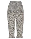 Poupette St Barth Cropped Pants In Grey