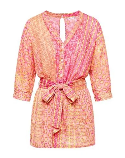 Poupette St Barth Woman Playsuit Pink Size Xs Viscose