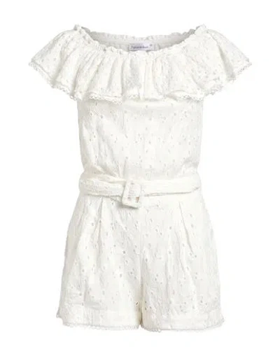 Poupette St Barth Woman Playsuit White Size Xs Cotton