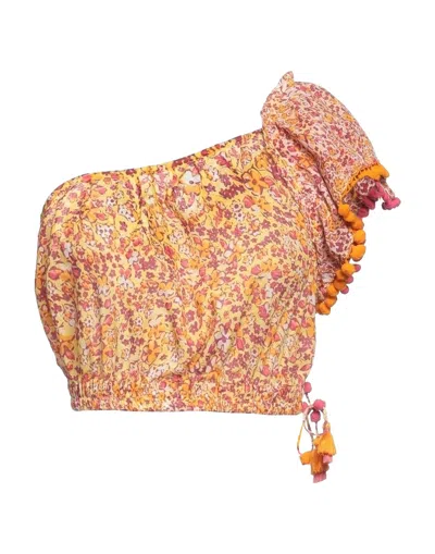 Poupette St Barth Tops In Yellow