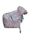 Poupette St Barth Tops In Blue