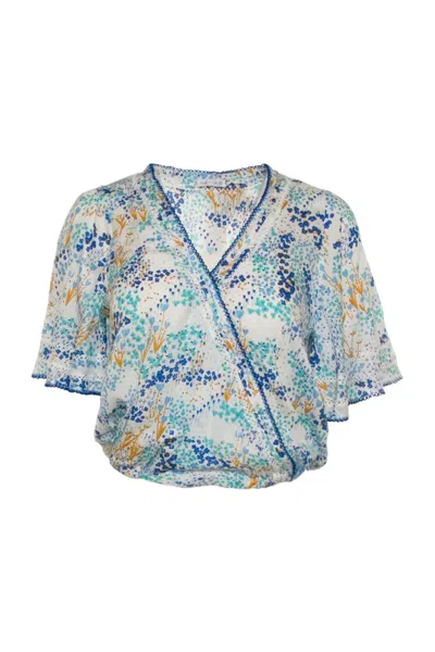 Poupette St Barth Womens Floral Blouse