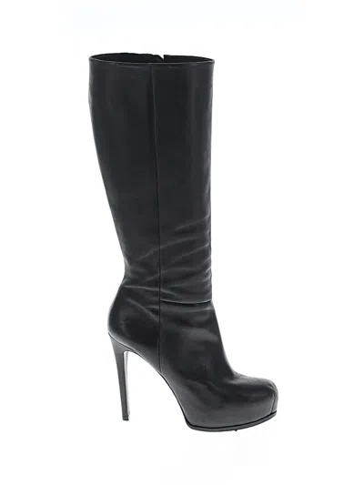 Pre-owned Pour La Victoire Boots In Black