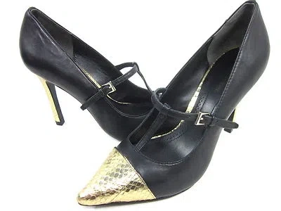 Pre-owned Pour La Victoire , Carmendy Pump, Black, Womens, Us 7.5 M, Euro 37.5, In Box