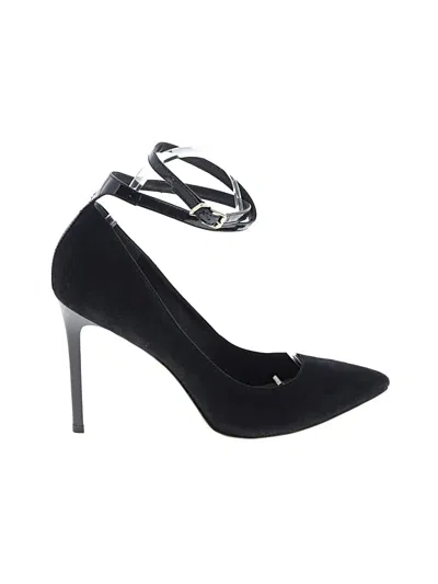Pre-owned Pour La Victoire Heels In Black