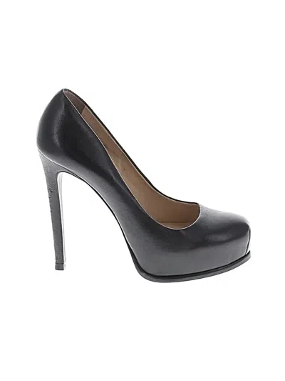 Pre-owned Pour La Victoire Heels In Black
