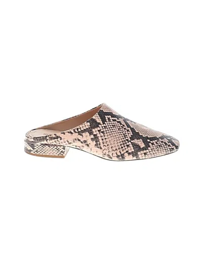Pre-owned Pour La Victoire Mule/clog In Tan