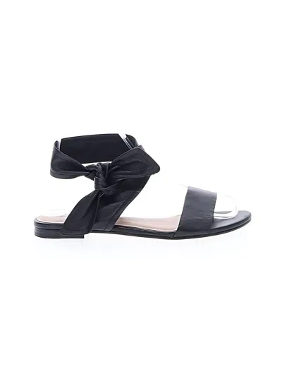 Pre-owned Pour La Victoire Sandals In Black