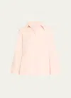 Pour Les Femmes Angel Gauze Short Pajama Set In Pink